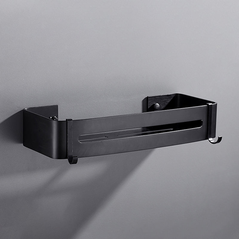 Kalsten | Matt Black Modern Bathroom Accessory Set, Set of 3, Bathroom Shelf