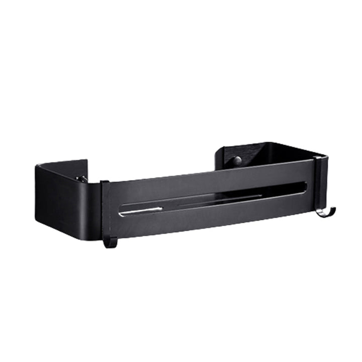 Kalsten | Matt Black Modern Bathroom Accessories Set, Set of 3, Bathroom Shelf