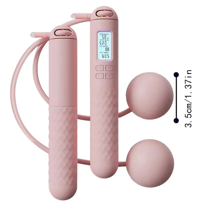 Wireless Jump Rope with Counter – Weighted Handles for Home Cardio Workouts | Kalsten