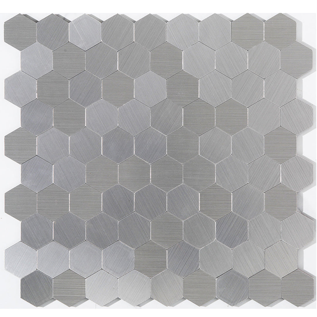 Peel & Stick Metal Mosaic Tiles