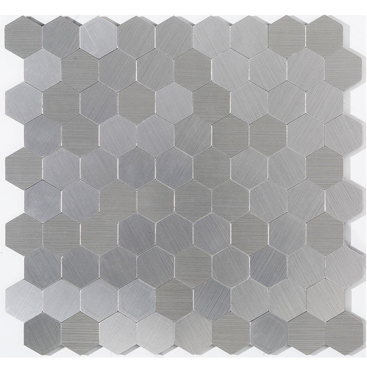 Peel & Stick Metal Mosaic Tiles