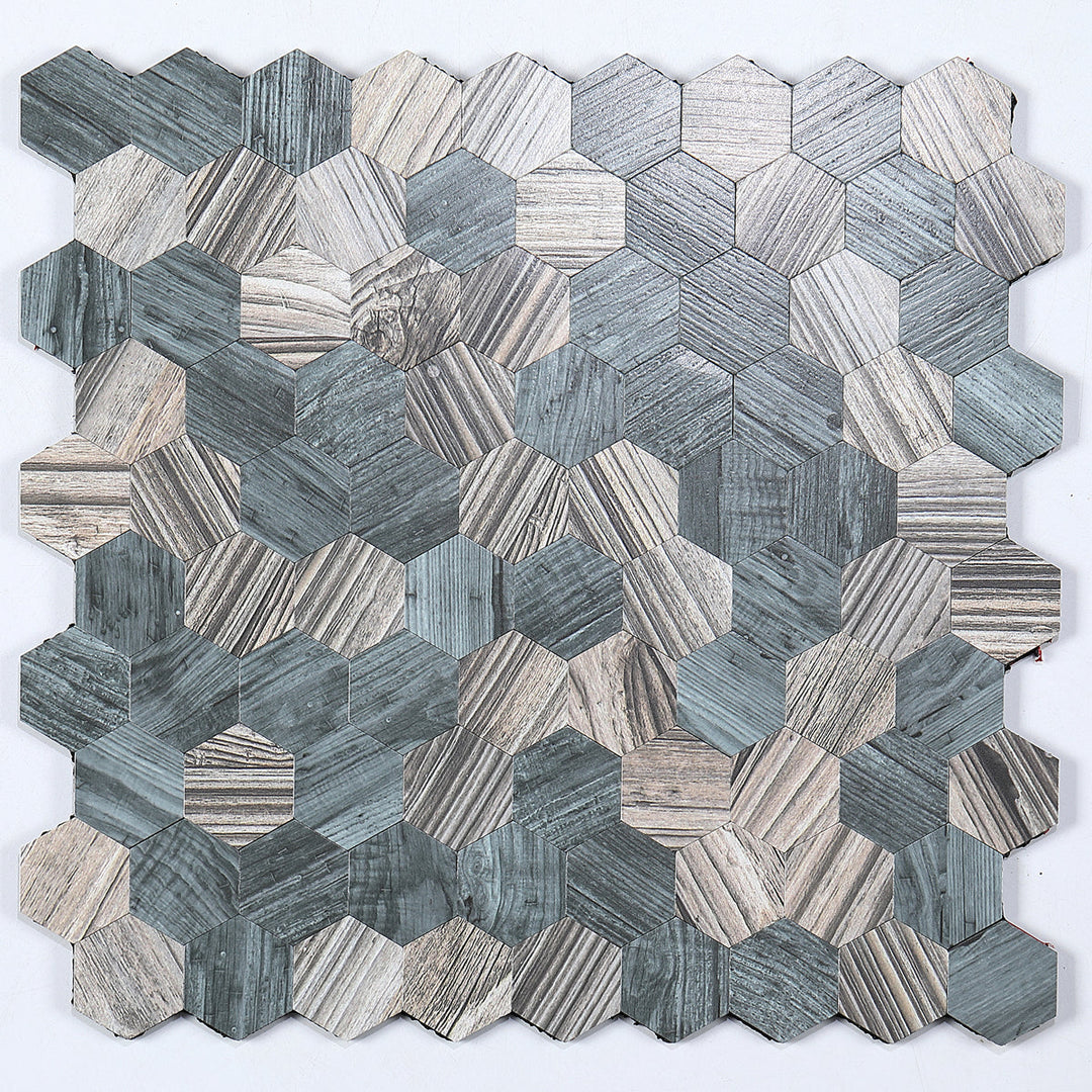 Peel & Stick Metal Mosaic Tiles