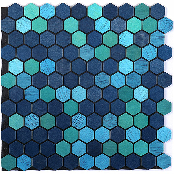 Peel & Stick Metal Mosaic Tiles