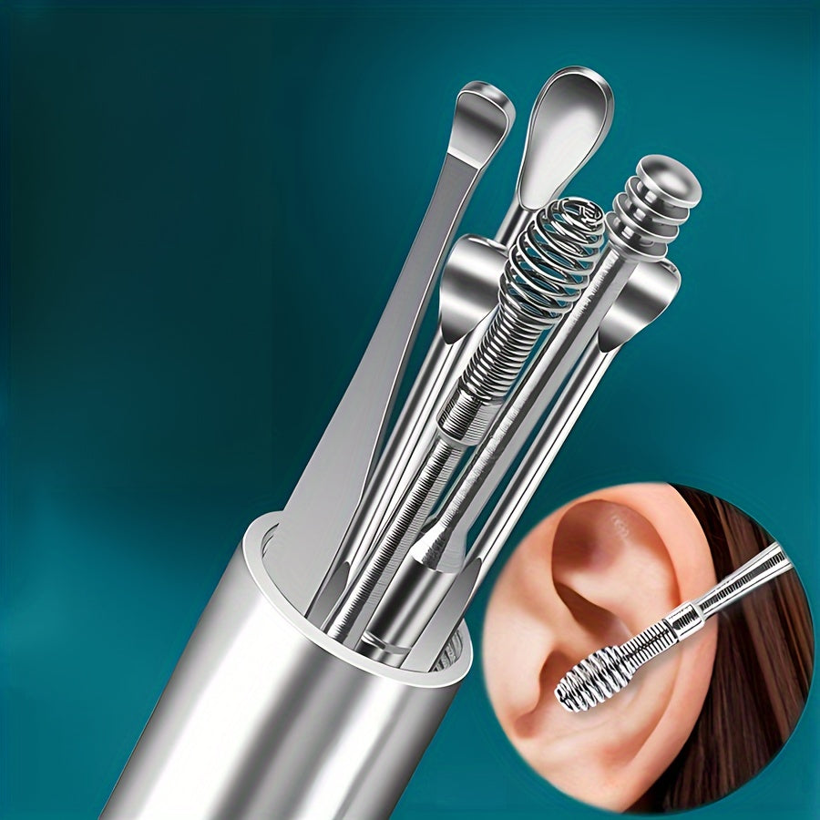 Ear cleaner set made of stainless steel | Kalsten