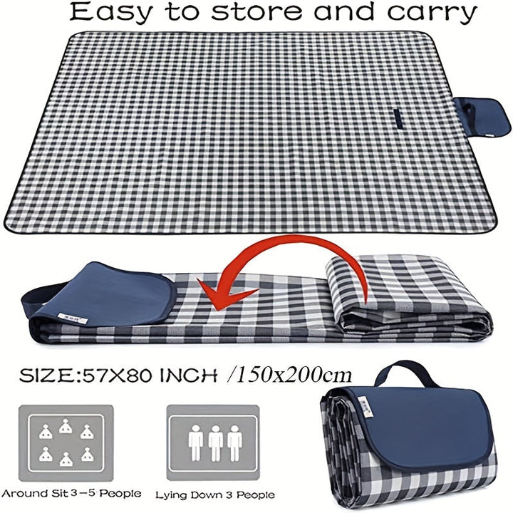 Noxord | Extra Large Waterproof Picnic Blanket | Foldable Outdoor Mat