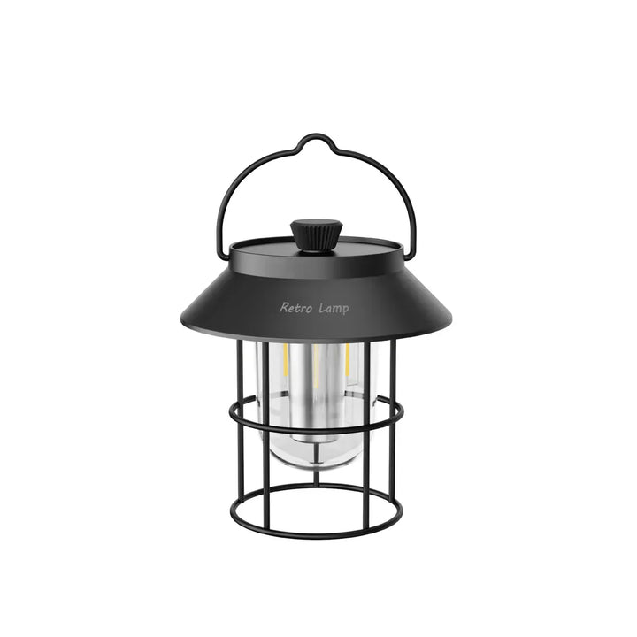 LED Camping Lantern in Retro Design – Portable Lamp for Indoor and Outdoor | Kalsten