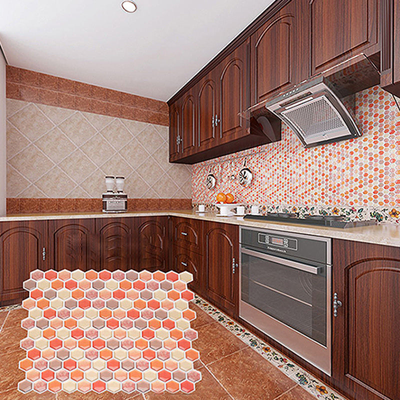 Kalsten | Colorful Mosaic Peel & Stick Tile Waterproof for Back Wall