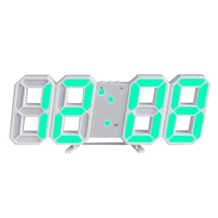 ClariTime 3D LED Wall Clock — Recognize your stress-free time in radiant clarity at any time | Kalsten