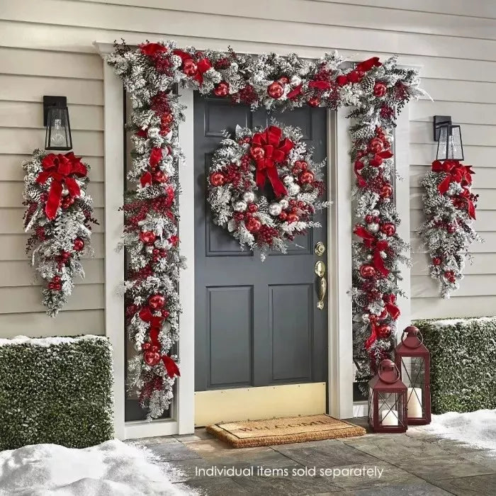 Pre-Lit Christmas Garland