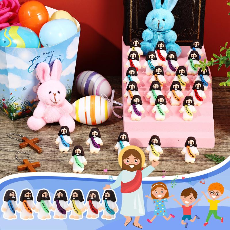 Kalsten | Mini Jesus Figurines With Jesus love You Slogan