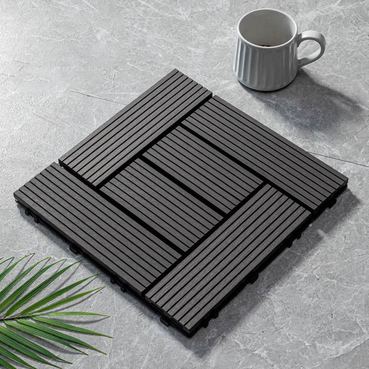 Kalsten | Classic wooden tiles for garden patio flooring to lay
