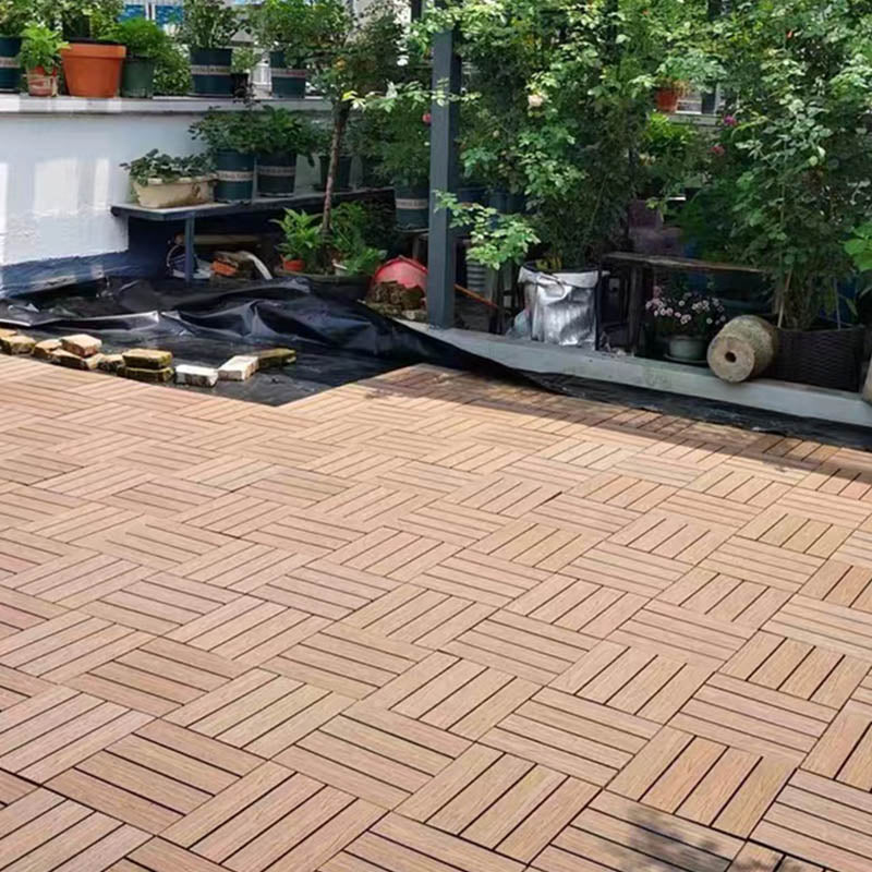 Kalsten | Classic wooden tiles for garden patio flooring to lay