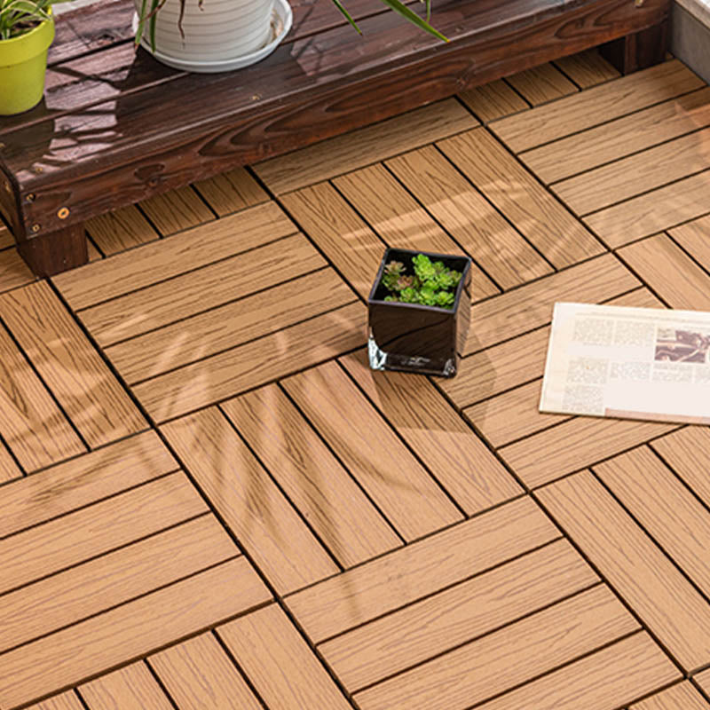 Kalsten | Classic wooden tiles for garden patio flooring to lay