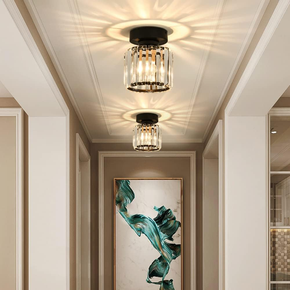 Crystal Glass Modern Ceiling Lamp Noxord