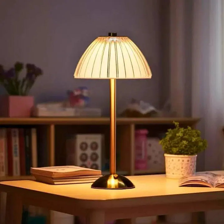 Luxe Rechargeable Touch Table Lamp – Modern Design