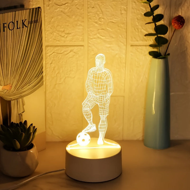 SportGlow Lamp - 3D Football Illusion Table Lamp Kalsten