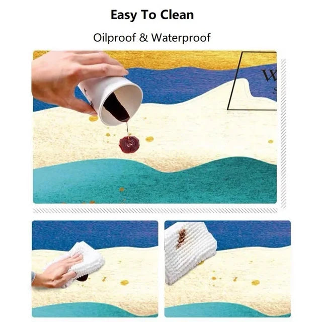Kalsten | Non-slip Rug SoftGrip – Absorbent Washable Carpet for Every Room