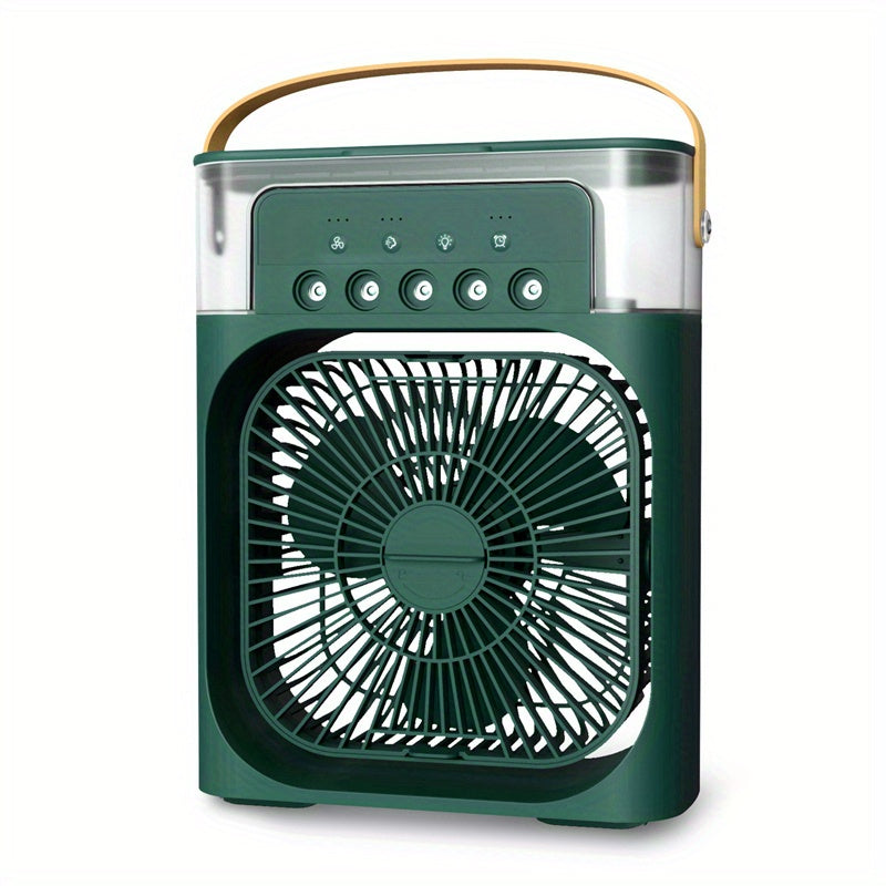 5A 2V Portable 600ml Spray Cooler Fan Desk USB Rechargeable Perfume Humidifier Air Conditioning A/C Cooling Fan 3 Wind Speeds | Kalsten