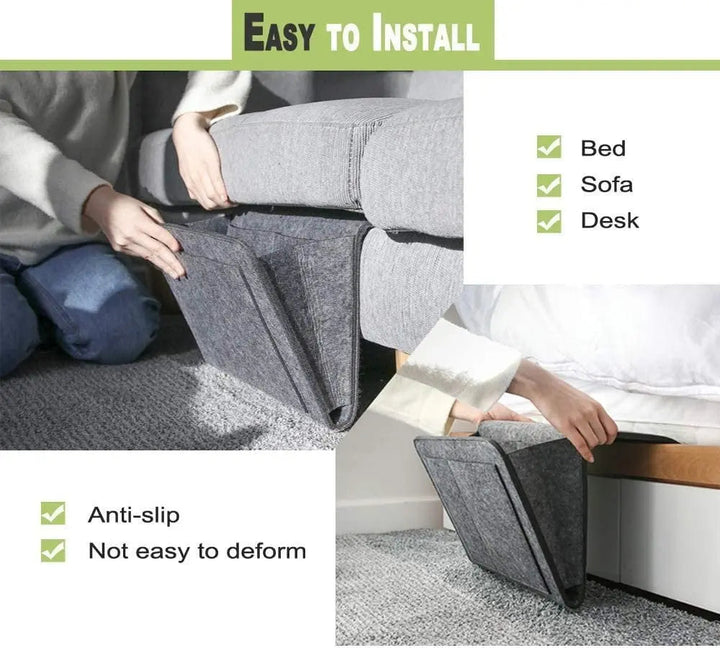 SpaceMate Organizer — No more chaos, more calm and space right next to your bed! | Kalsten