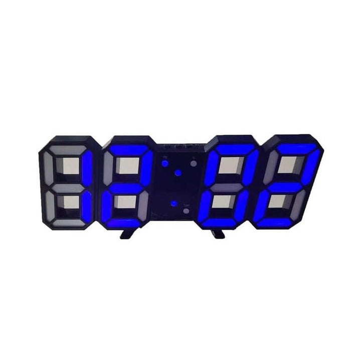 ClariTime 3D LED Wall Clock — Recognize your stress-free time in radiant clarity at any time | Kalsten