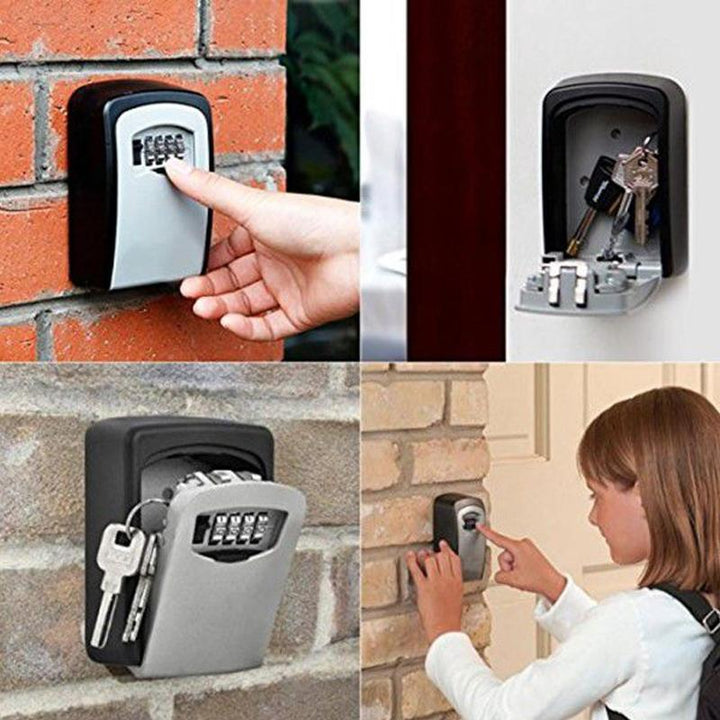 Wall-Mounted Key Box with Password | Kalsten