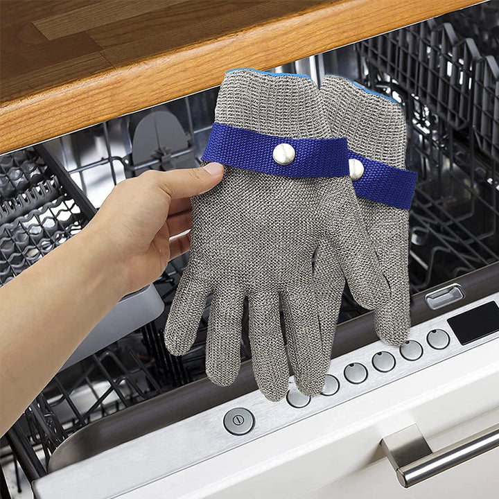 Kalsten | Stainless Steel Mesh Metal Laboratory Protective Gloves