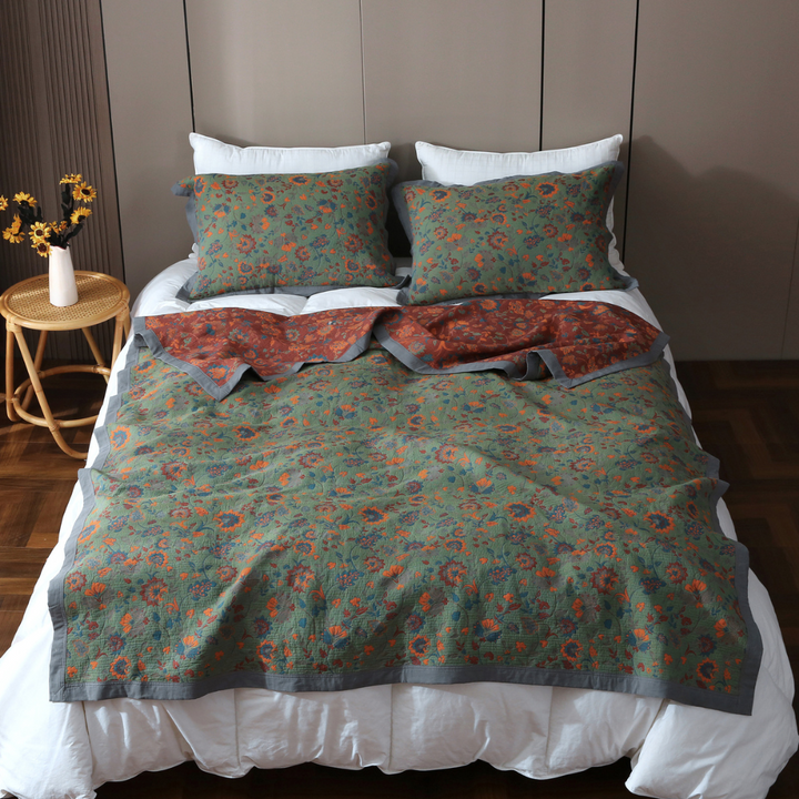 Gothel™ Retro Flower Blanket – Luxury Vintage Atmosphere Noxord