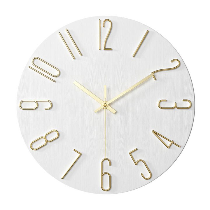 Kalsten | Designer wall clock for the living room with a simple form and style