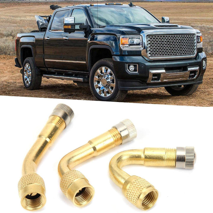 Tire Valve Extension Flexible 3-Way Set | Kalsten