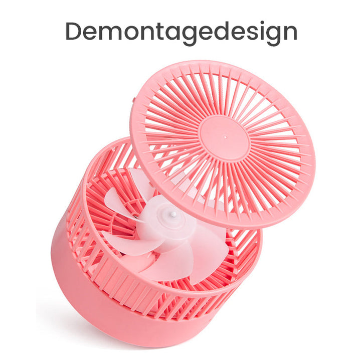Kalsten | Height-adjustable, rechargeable telescopic stand fan
