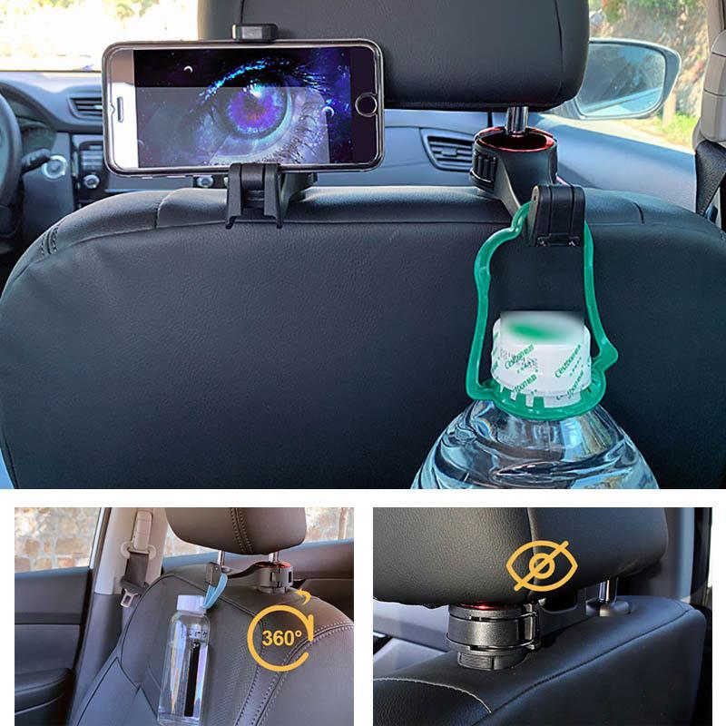 Car Hook for Headrest Support | Kalsten