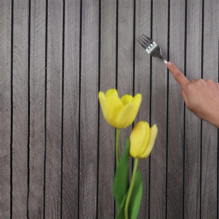 Self Adhesive Waterproof Wall Panel Wood Look Design Noxord