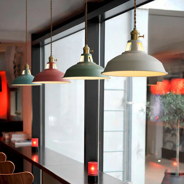 Industrial Retro Pendant Lamp - IronGlow | Kalsten