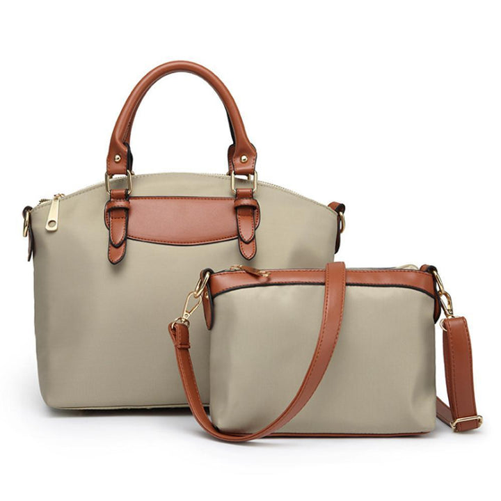 Casual waterproof handbag, a large with a small | Kalsten