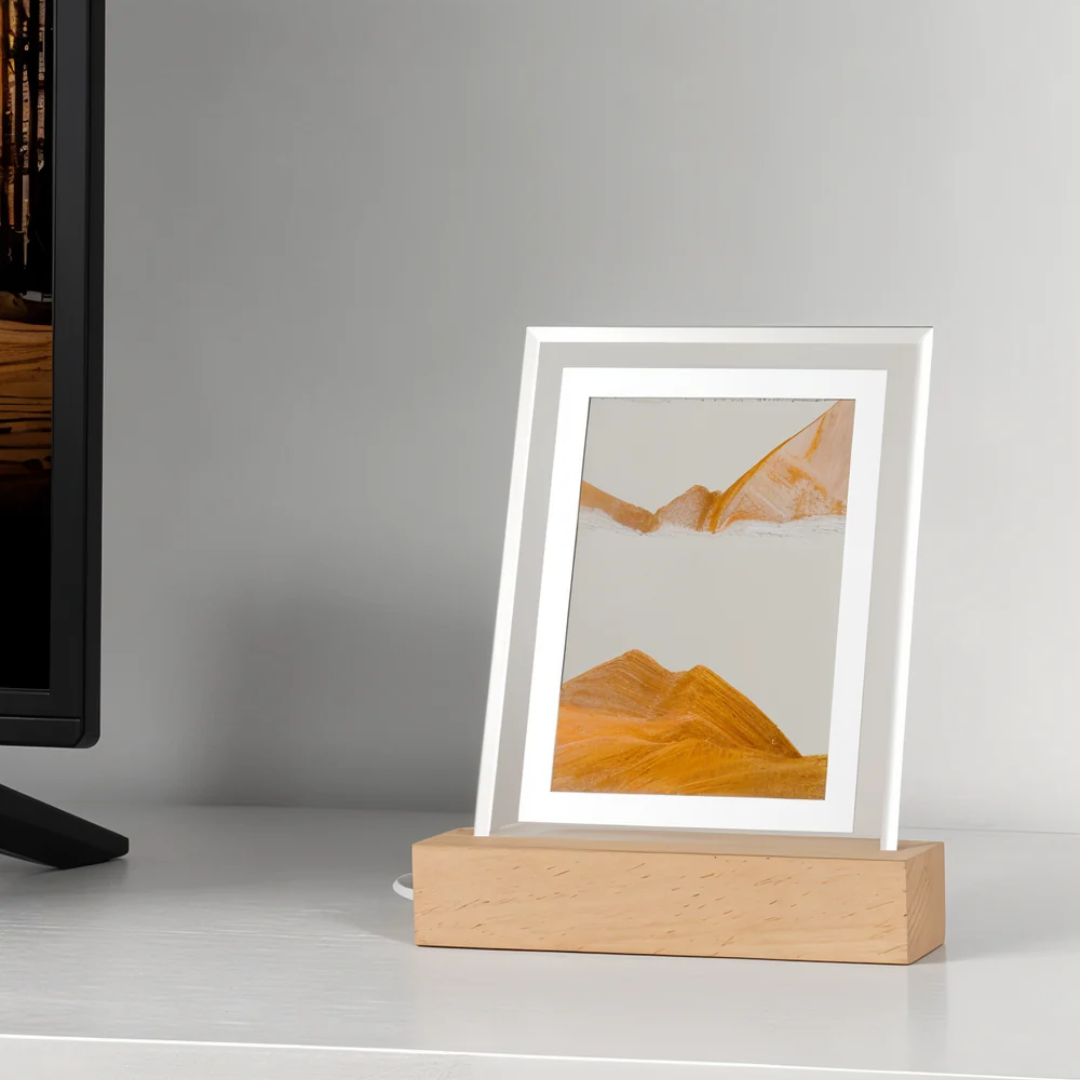 Moving Quicksand LED Table Lamp | Noxord
