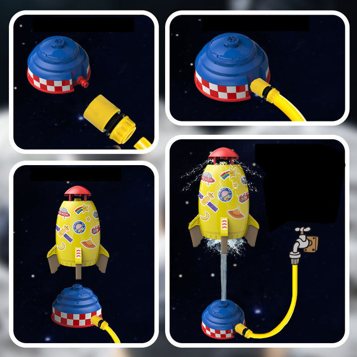 Summer Toy Rocket Sprinkler for Outdoor Use | Kalsten
