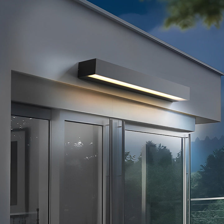 Modern Black Waterproof Outdoor Wall Lamp Kalsten