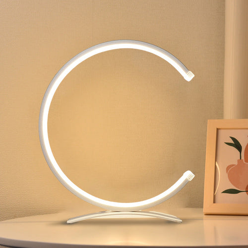 3/4 Circle Lamp Touch LED Modern Accent Table Lamp | Kalsten