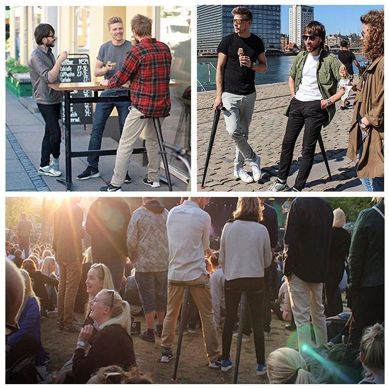 Kalsten | Portable Mini Folding Chair for Queuing Outdoors etc.