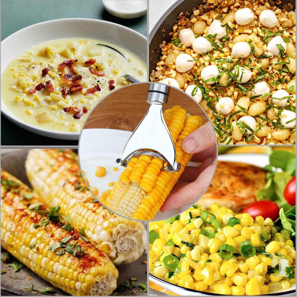 Corn cob peeler made of stainless steel | Kalsten