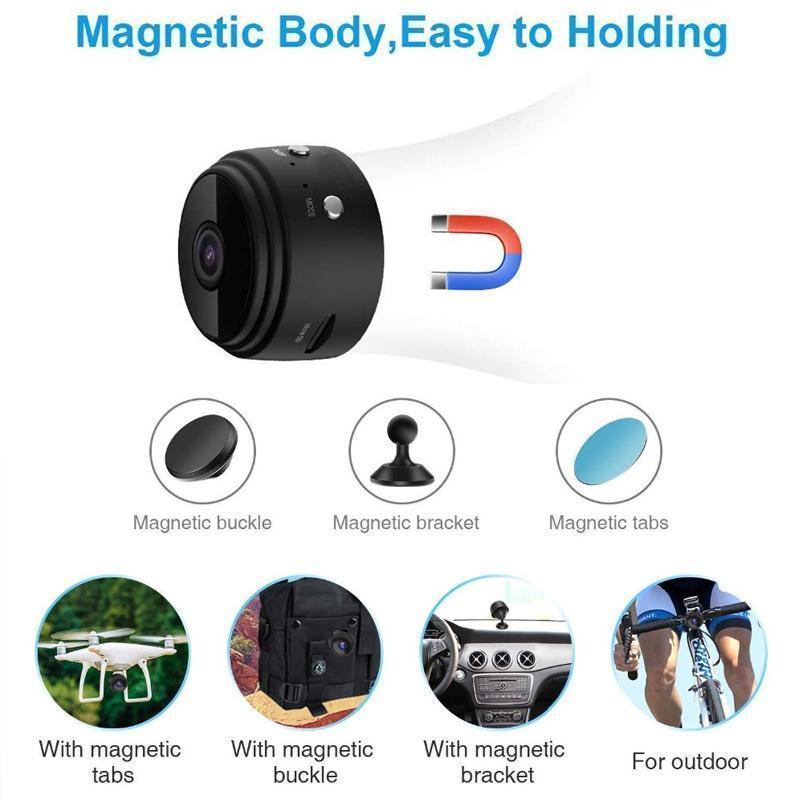 Kalsten | 1080p Magnetic WiFi Mini Camera