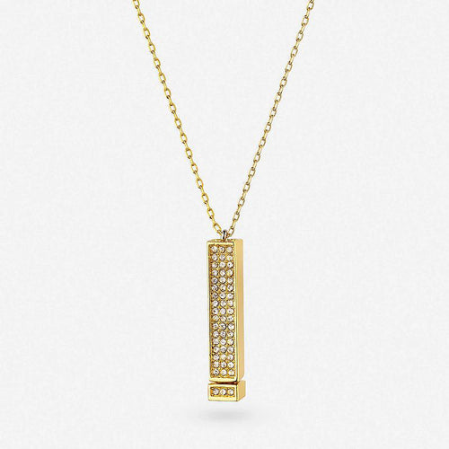 Kalsten | Rhinestone Engraved Necklace
