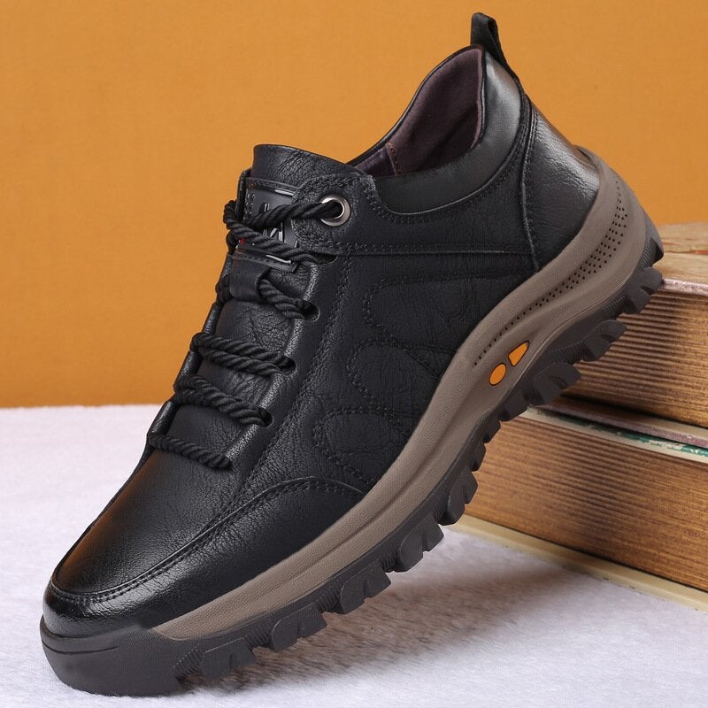 Kalsten | Men’s Orthopedic Leather Shoes | Supportive Comfort