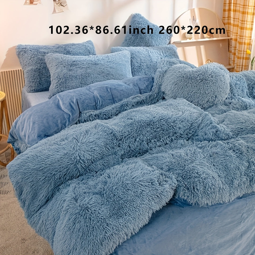 Luxurious Velvet Duvet Cover Set for Ultimate Comfort Noxord