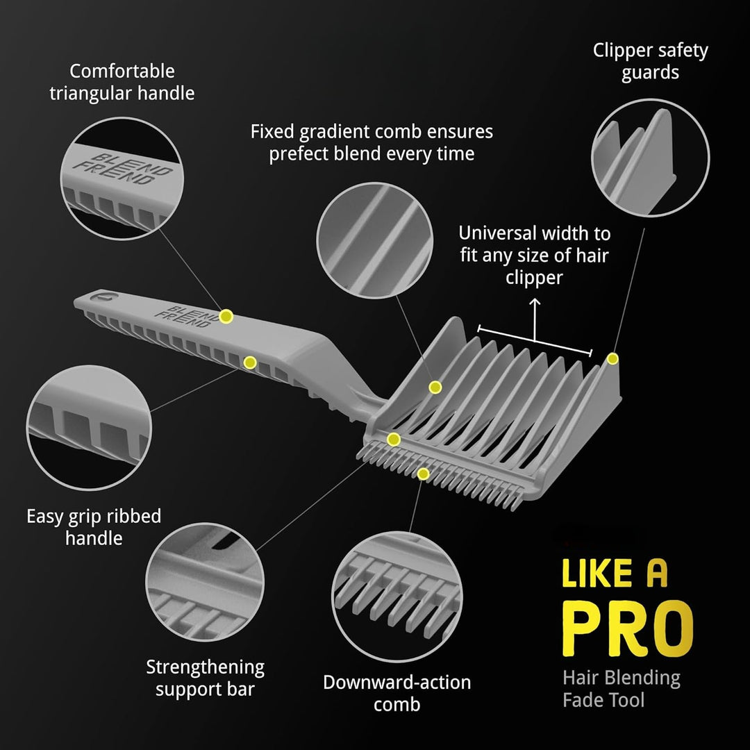 Noxord | Fade Comb – Easy Home Hair Blending for a Professional Look