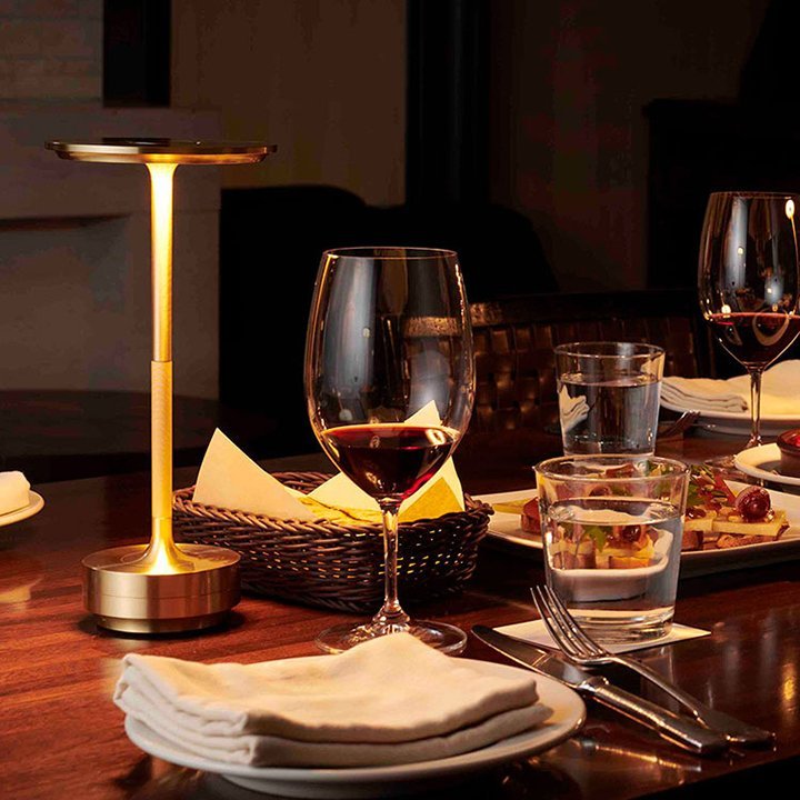 Cordless Table Lamp - Dimmable & Rechargeable Desk Light | Kalsten