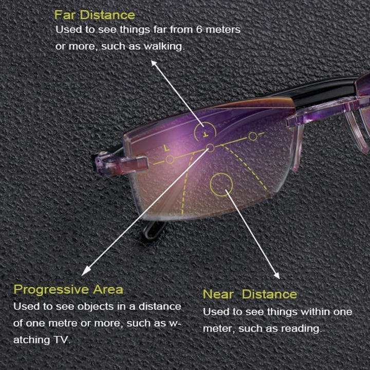 Kalsten | New bifocal progressive and anti-blue light glasses ultralight reading glasses