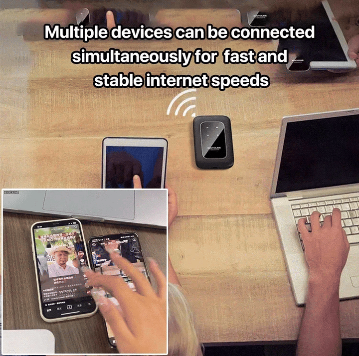 Kalsten | Portable 5G WiFi Router – High-Speed Mobile Wireless Internet Hotspot
