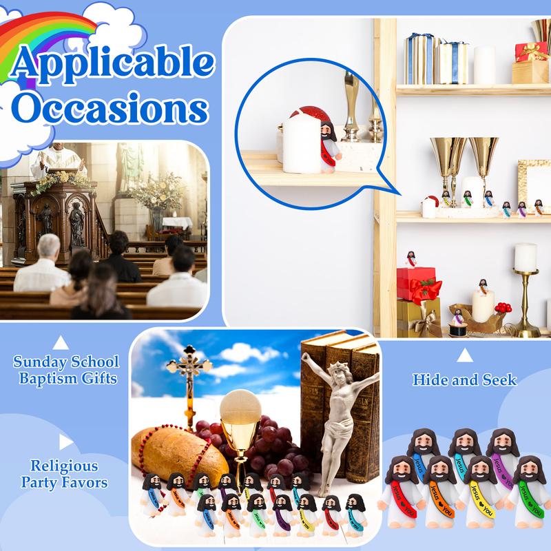 Kalsten | Mini Jesus Figurines With Jesus love You Slogan