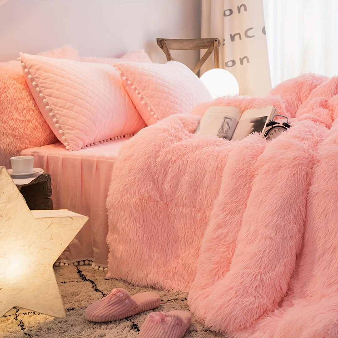 Luxurious Velvet Duvet Cover Set for Ultimate Comfort Noxord